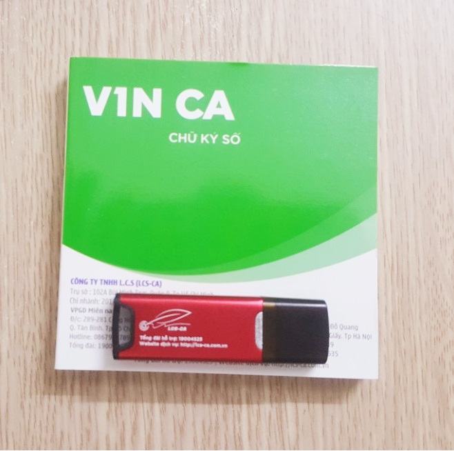 Chữ ký số VIN-CA 2 Năm